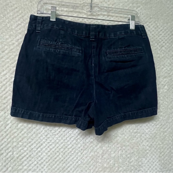Ann Taylor LOFT Blue Shorts 100% Cotton Size 8 - Picture 5 of 6